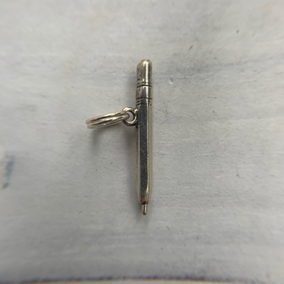 Sterling Silver Pencil Charm - Picture 2 of 7